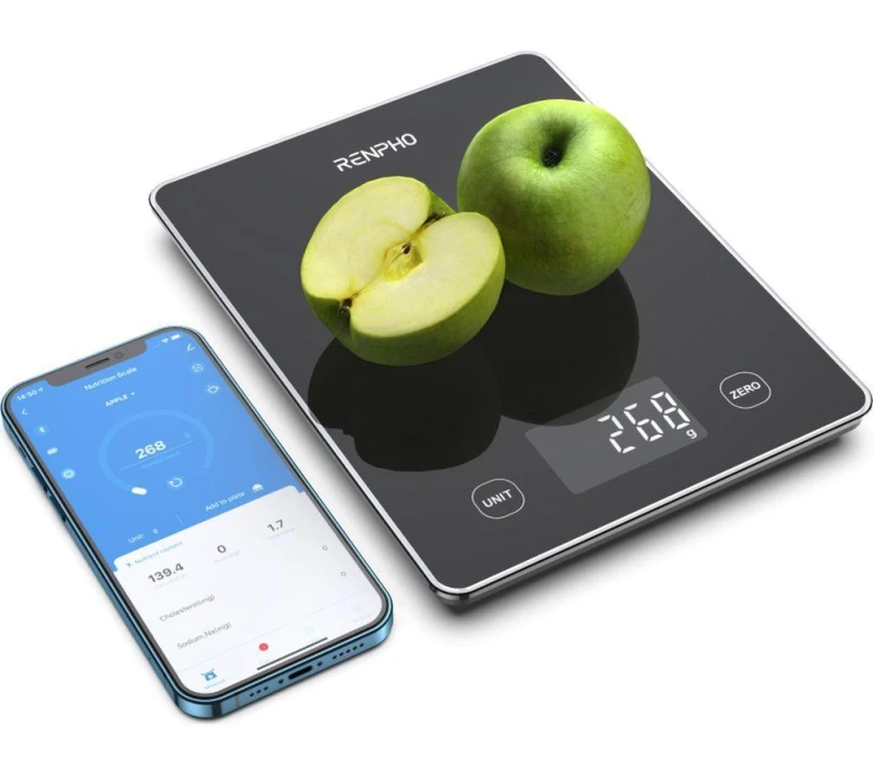 Image of RENPHO Calibra 1 Smart Nutrition Scales - Black 4897122201530
