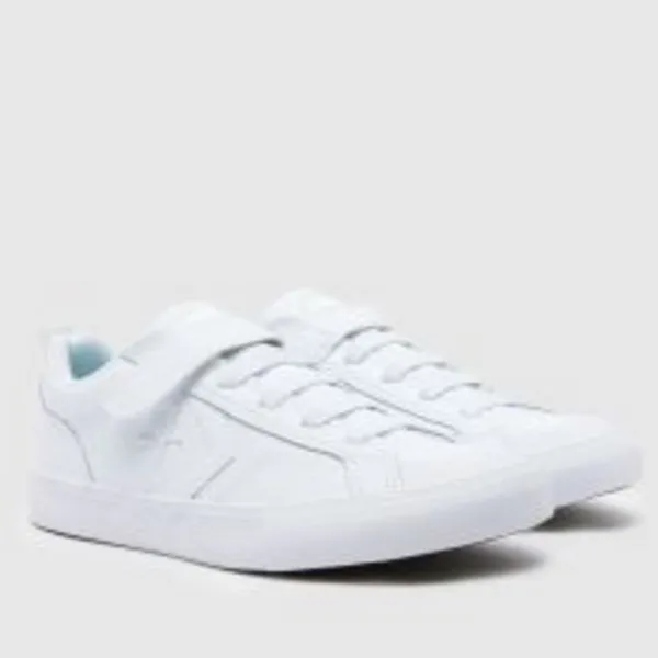 Converse white pro blaze v lo Junior trainers White UK 13 (EU 31½)