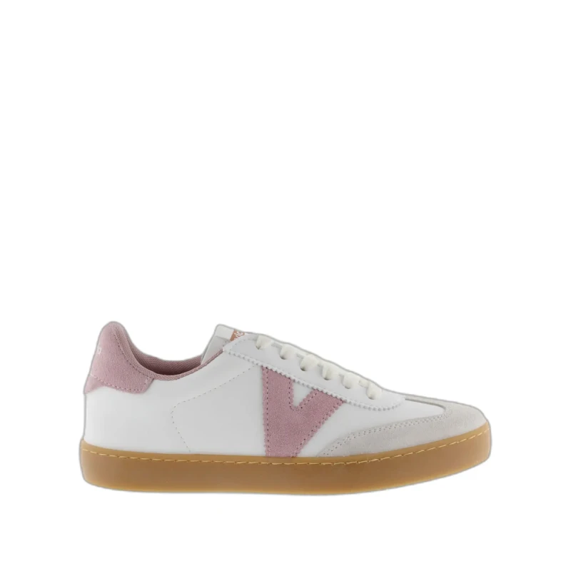 Image of Victoria Leather and suede effect trainers For Her Victoria Berlin Ciclista Rose Female 38