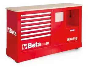 image of Beta Tools C39SM-R "Racing" Mobile Roller Cab Red 039390003