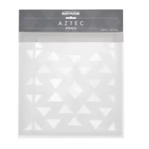 image of Rust-Oleum Aztec Paint Stencil, Pack Of 2