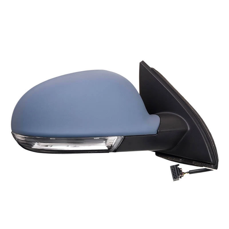 Image of TYC 337-0157 Wing mirror Right, Heatable, primed Outside Mirror (50)