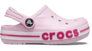 Image of Crocs Toddler Bayaband Clogs Kids Ballerina Pink / Candy Pink C8
