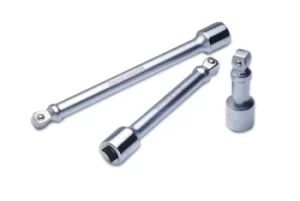 Image of Laser Tools 2580 Wobble Bar Set 3/8"D 3pc Chrome Vanadium