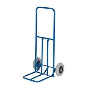 Image of GPC Trolley Blue 2 Castors Lifting Capacity: 100kg 300mm x 1020mm x 360