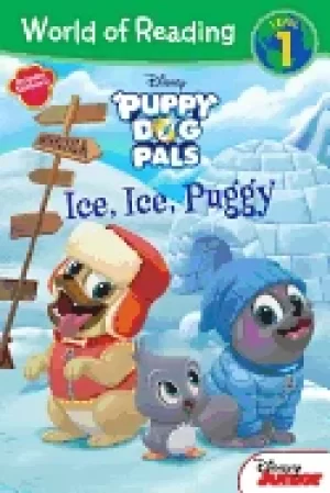 Image of world of reading puppy dog pals ice ice puggy with stickers