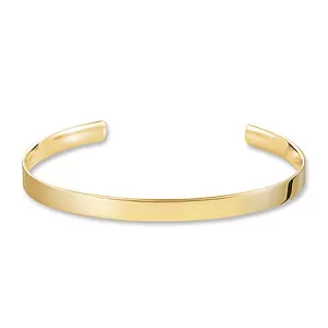 image of Thomas Sabo Jewellery LOVE CUFF BANGLE JEWEL AR087-413-12-L