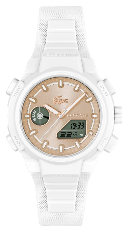 Image of Lacoste 2001430 LC33 Dual-Display Multifunction (40mm) Rose- Watch