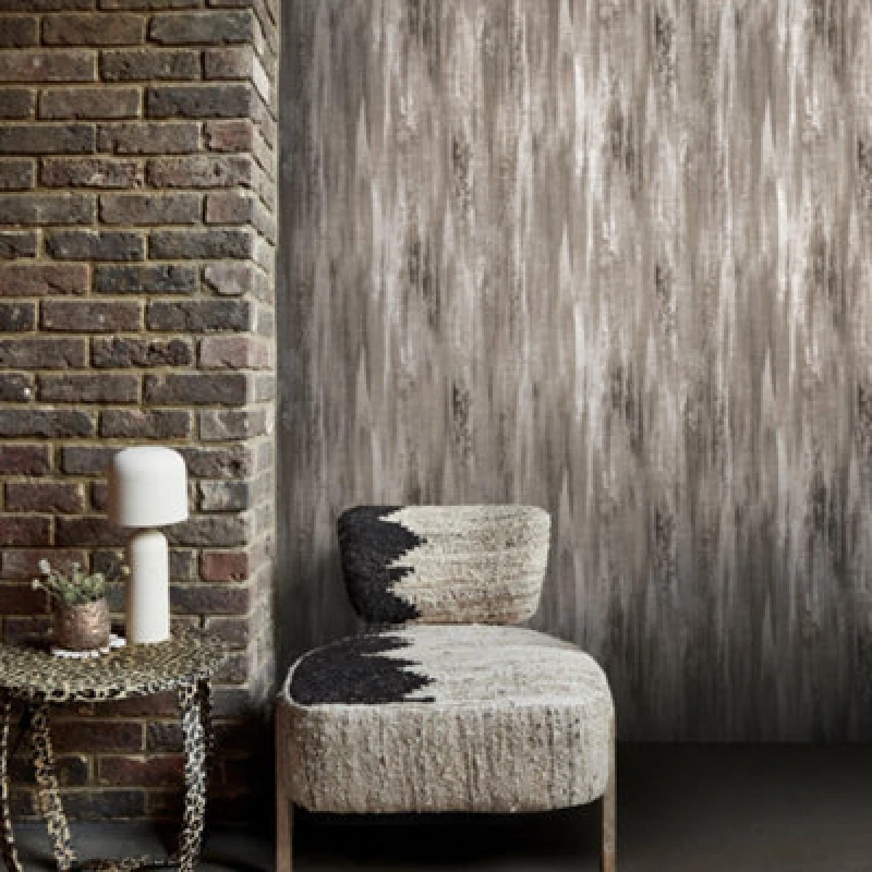 Image of Abigail Ahern Wanderlust Gilded Wallpaper