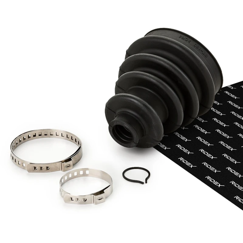 Image of RIDEX 193B0061 Bellow, driveshaft Front Axle Rubber Bellow,driveshaft (193)