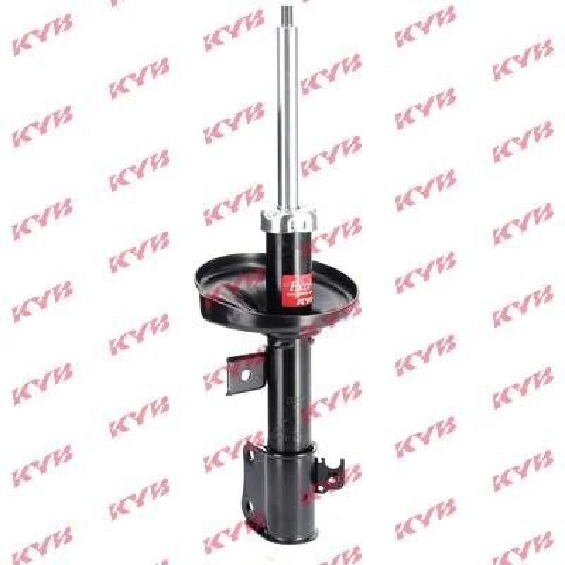 Image of KYB 333432 Shock absorber Front Axle Left, Gas Pressure, Twin-Tube, Suspension Strut, Top pin Shock Absorber (854)