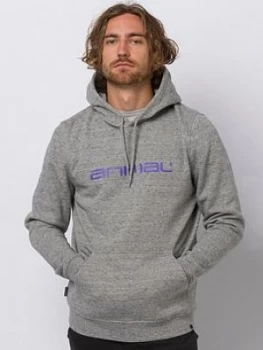 Image of Animal Driver Hoodie - Grey Marl, Size XS, Men