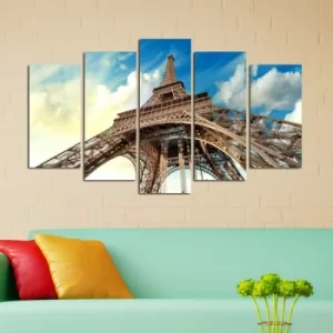 Image of 5PMDF-11 Multicolor Decorative MDF Painting (5 Pieces)
