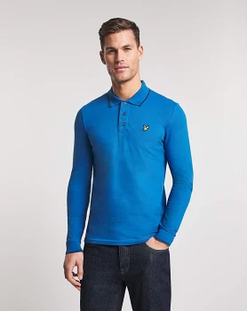 Lyle & Scott Long Sleeve Tipped Polo