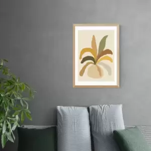 Image of East End Prints Pastel Plant Print Natural