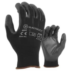 Image of Blackrock PU Coated Lightweight Gripper Gloves - Size 10/XL - Pack of 6