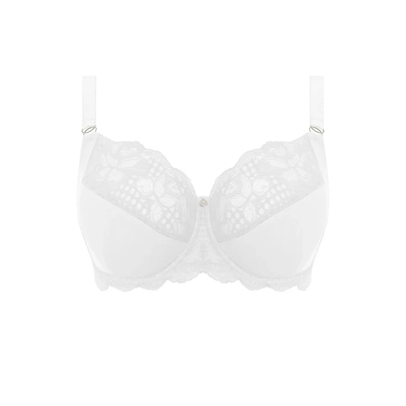 Image of Fantasie Womens Reflect Side Support Bra in White Size: 40D White Female 40D