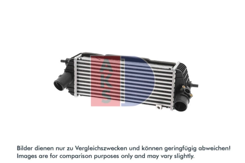 Image of AKS DASIS 567018N Intercooler Plastic Aluminium, Plastic Intercooler,charger (468)