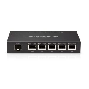 Image of Ubiquiti ER-X-SFP EdgeRouter X SFP 5 Port Passive-PoE Gigabit Wired Router UK Plug