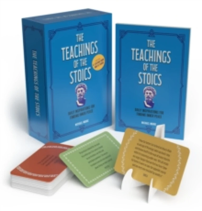 Image of The Teachings of the Stoics Book & Card Deck : Includes 128-page Book and 52 Cards Paperback / softback