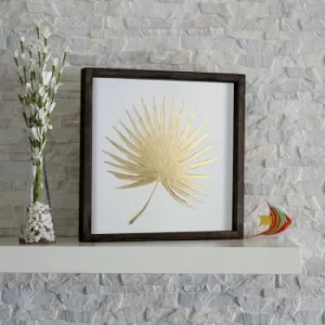 Image of KZM210 Brown White Yellow Decorative Wooden Wall Accessory