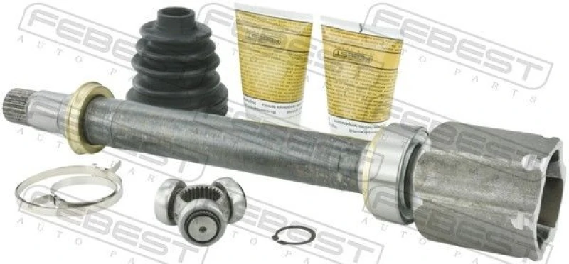 Image of FEBEST 0111-AZT250RH Joint, drive shaft transmission sided Joint,drive shaft (236)