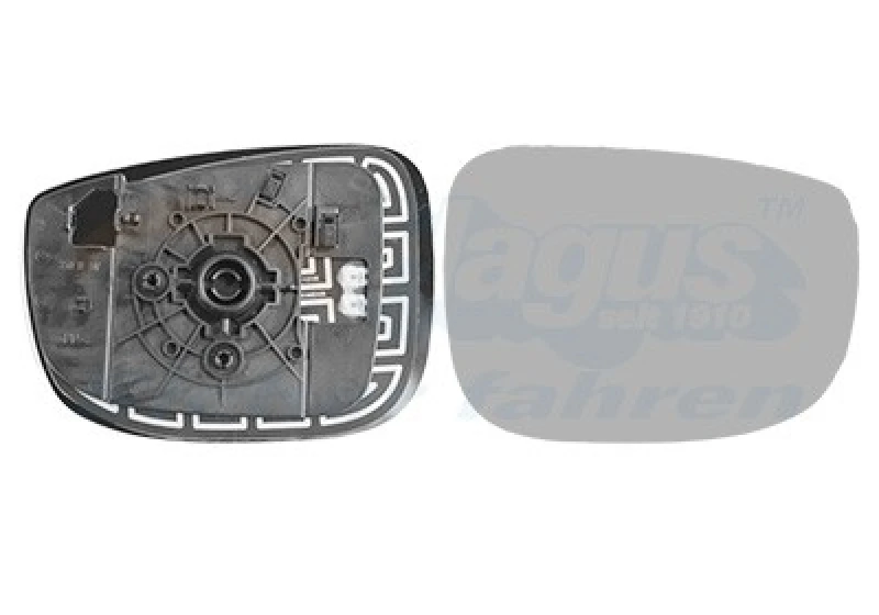 Image of VAN WEZEL Wing mirror glass VAN WEZEL 2773838