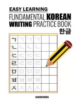 Image of Easy Learning Fundamental Korean Writing Practice Book by Fandom Media