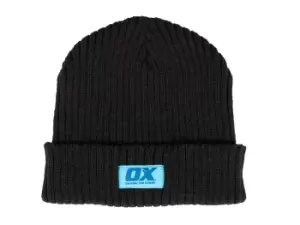 Image of OX Tools OX-W551701 Winter Knitted Beanie - Black