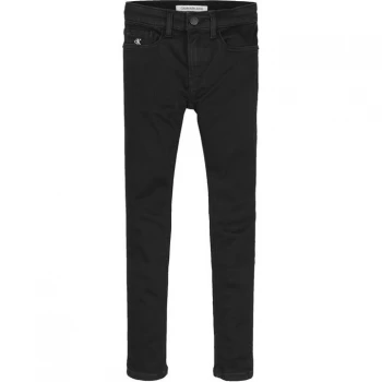 image of Calvin Klein Skinny Cl Blk Str - Black 1BY