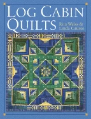 Image of log cabin quilts