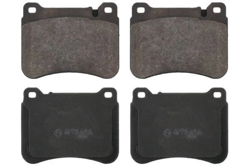 Image of Blue PRINT ADU174222 Brake pad set Front Axle, prepared for wear warning indicator Brake Pad Set,disc brake (402)