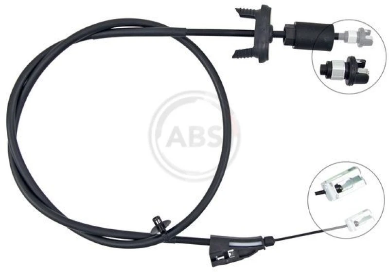 Image of A.B.S. Handbrake cable A.B.S. K19961