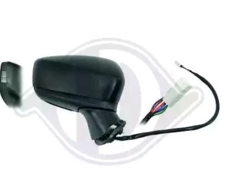 Image of DIEDERICHS 5620224 Wing mirror Right, Complete Mirror, primed Outside Mirror (50)