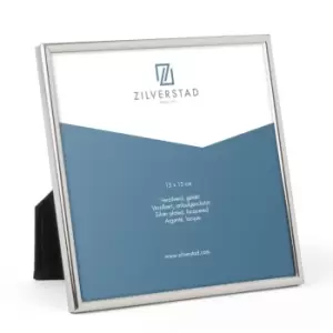 image of Zilverstad Photo Frame 15X15cm Sweet Memory Design in Shiny Lacquered Silver Pla