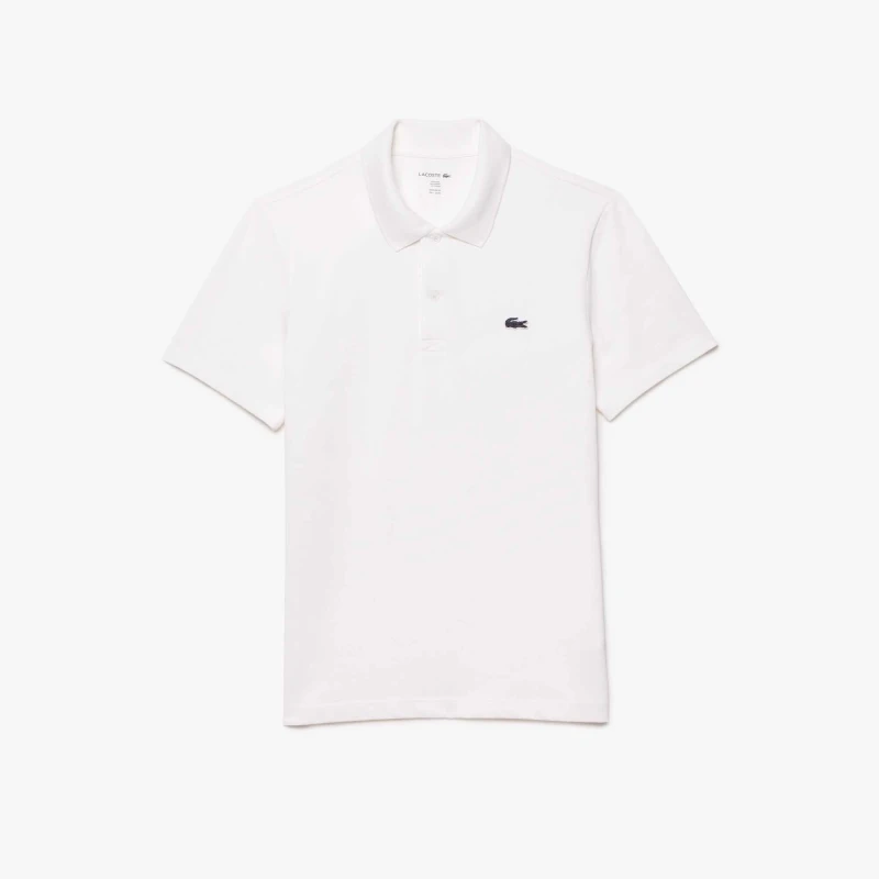 Image of Lacoste Mens Regular Fit Short Sleeve Polo Shirt White 001 male 4XL
