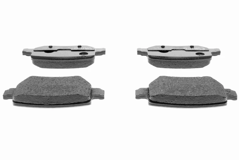 Image of VAICO V30-8148 Brake pad set Rear Axle, excl. wear warning contact, Q+, original equipment manufacturer quality, with brake caliper screws Brake Pad