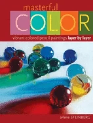 Image of masterful color vibrant colored pencil paintings layer by layer