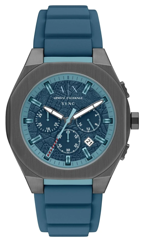 Image of Armani Exchange AX4291 Quartz Chronograph (44mm) Textured Watch