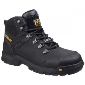 Image of Caterpillar Mens CAT Framework S3 Safety Leather Boots (11 UK) (Black)