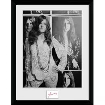 Janis Joplin - Wolman BW Collector Print