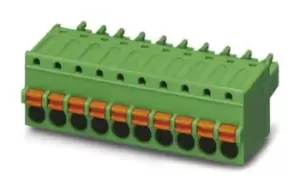 Image of Phoenix Contact Fk-Mcp 1,5/10-St-3,5 Terminal Block, Pluggable, 10Pos, 16Awg