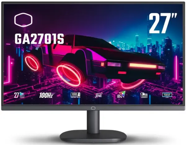 image of Cooler Master 27" GA2701S Full HD IPS Gaming LED Monitor