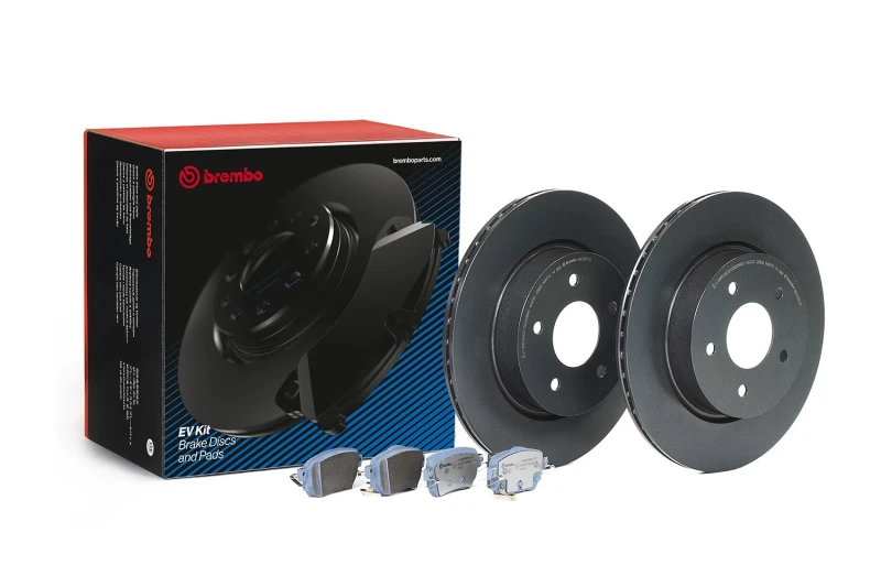 Image of BREMBO Brake discs and pads set BREMBO KT 08 030