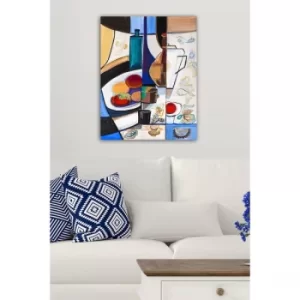 Image of 757921936-5070 Multicolor Decorative Canvas Painting