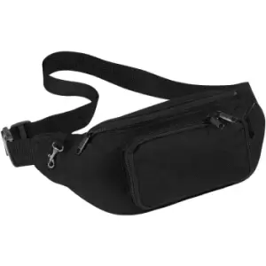 image of Quadra Belt Bag - 2 Litres (Pack of 2) (One Size) (Black)