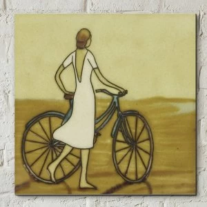 Seaside Stroll Wall Tile By Dominguez