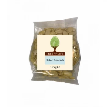Image of Tree of Life Almonds - Flaked - 125g x 6