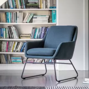 Image of Gallery Direct Zinda Chair Midnight 635X885X835Mm