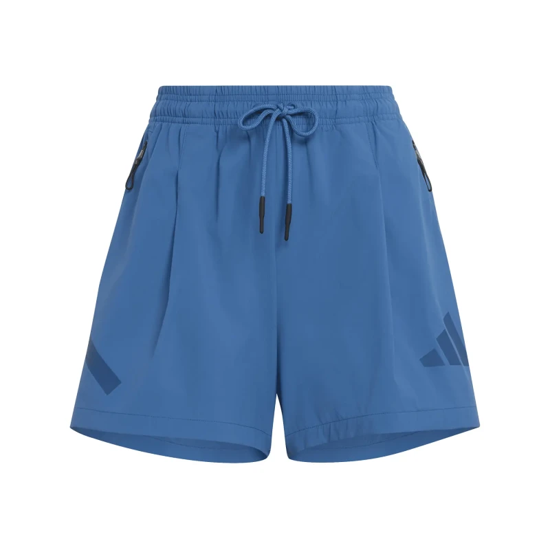 Image of Womens canvas shorts adidas Z,N,E Bleu Female XS